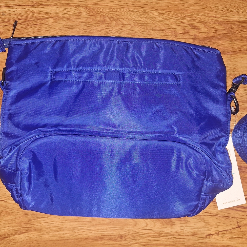 Lug Royal Blue Quilted Crossbody Bag - Picture 2 of 4